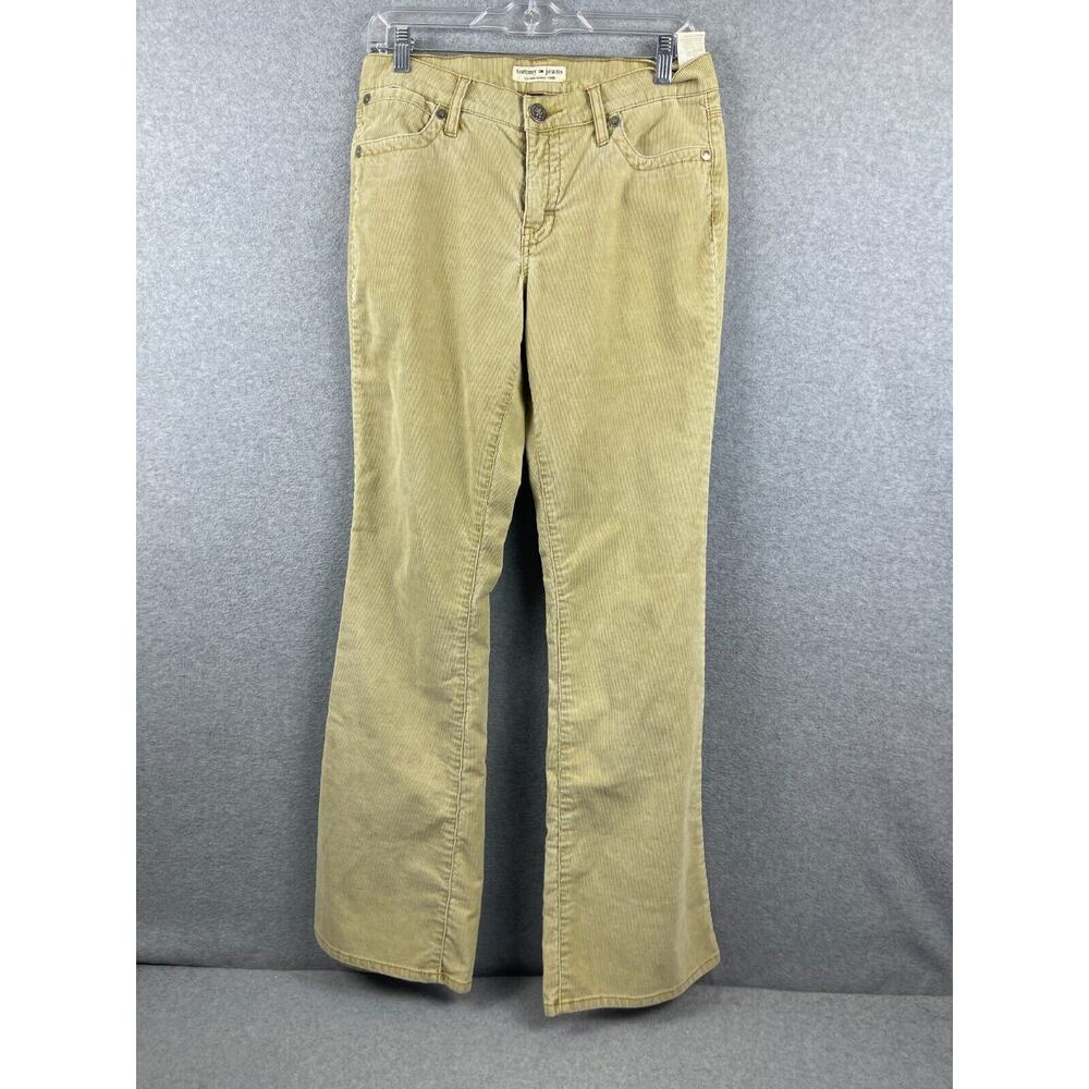 Tommy Hilfiger Pants Juniors 9 Brown Corduroy‎ Flare Leg Mid Rise Preppy Classic